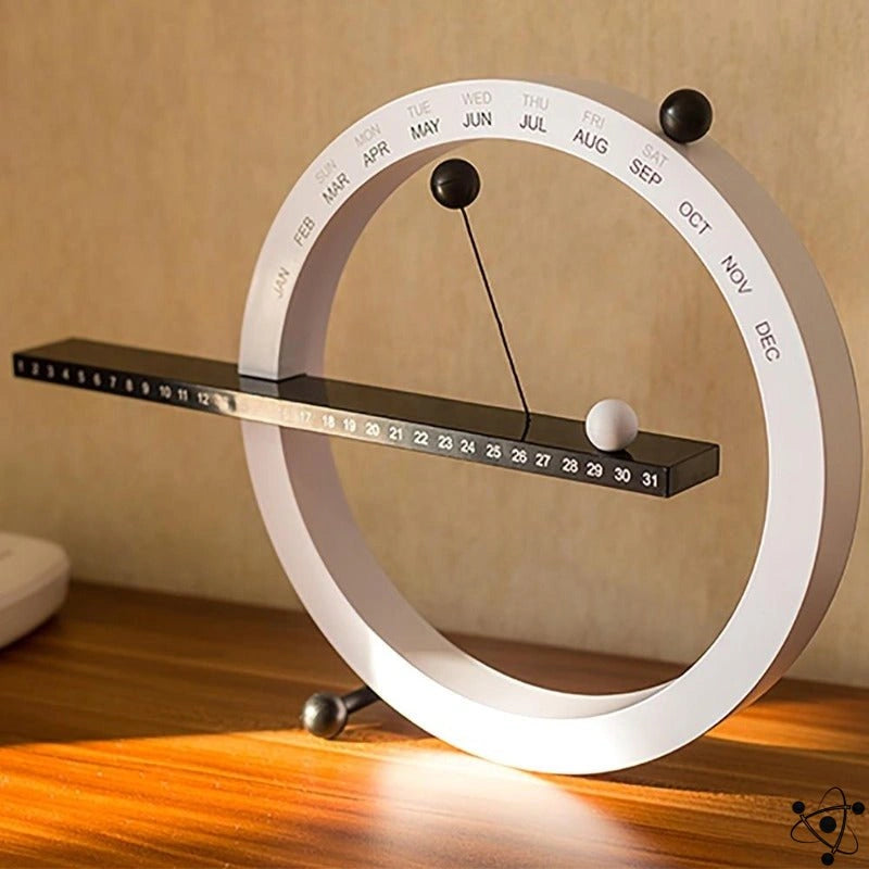 Magnetic Perpetual Calendar - Durable and Modern Desk Accessory