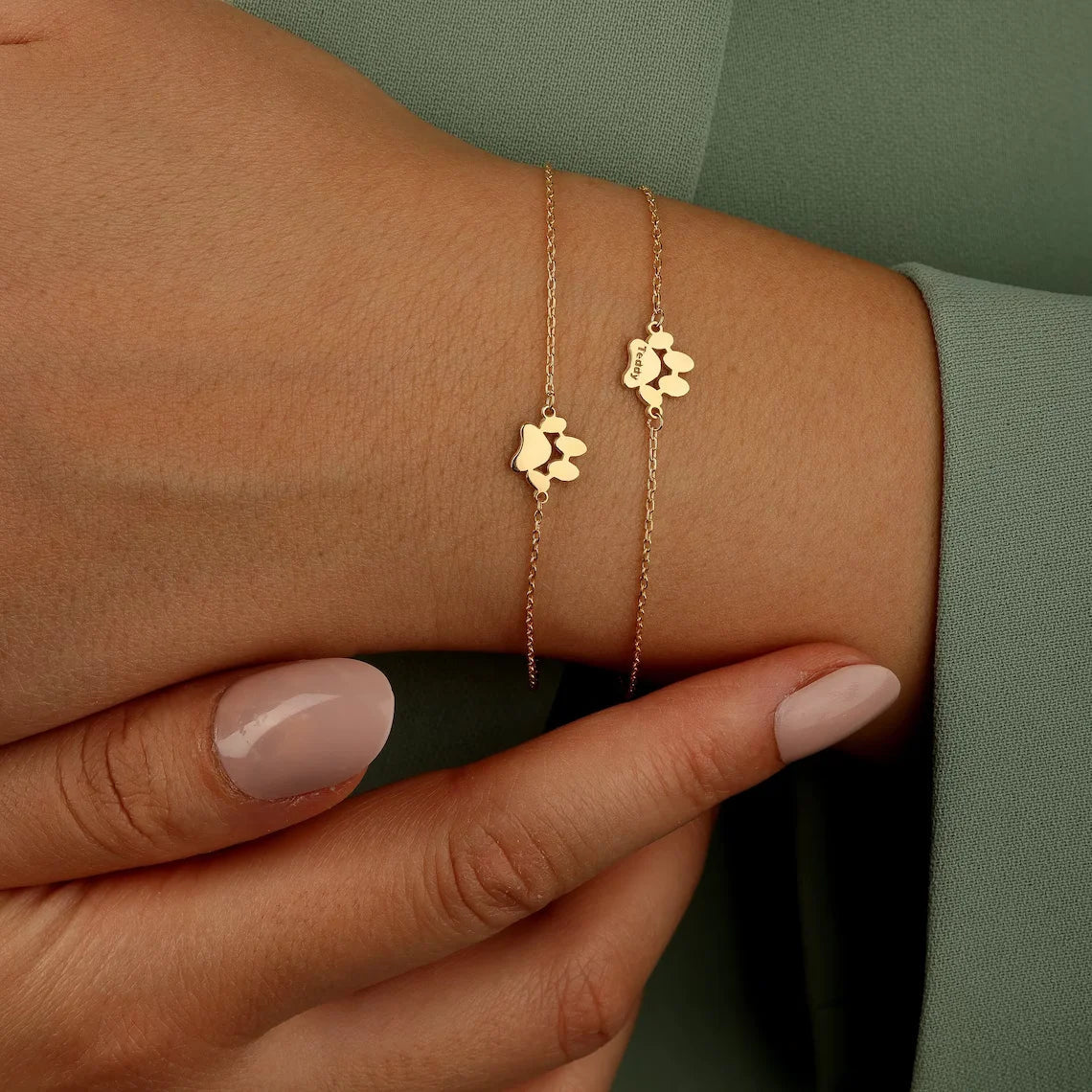 Personalized Paw Print Necklace | Symbol of Unbreakable Love