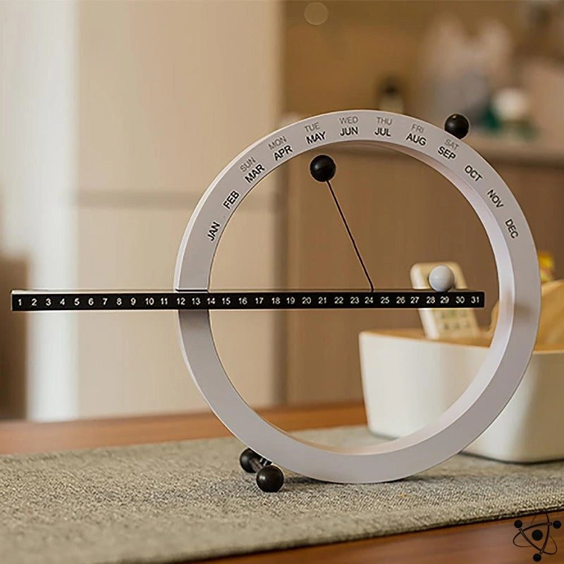 Magnetic Perpetual Calendar - Durable and Modern Desk Accessory