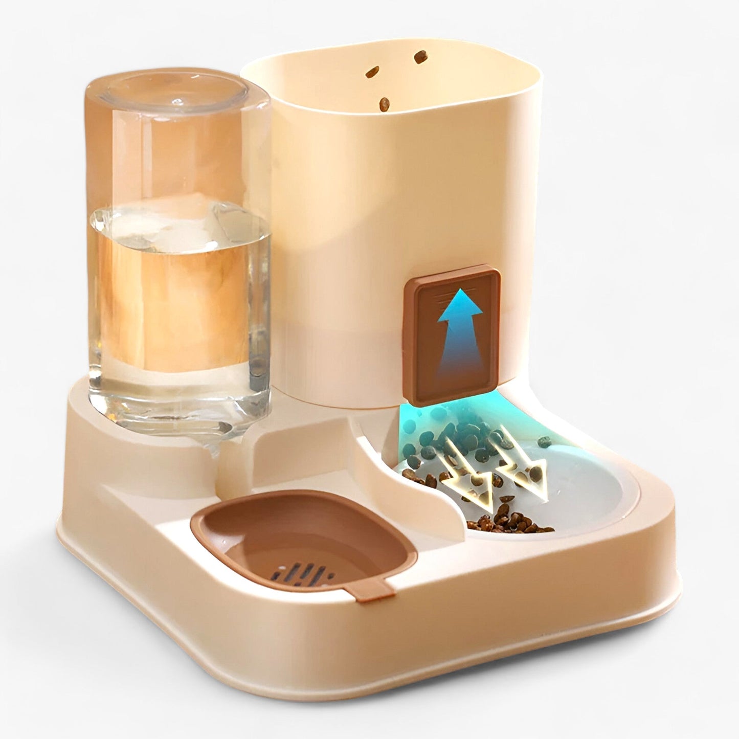 Automatische 2-in-1 voedsel- en waterdispenser voor huisdieren