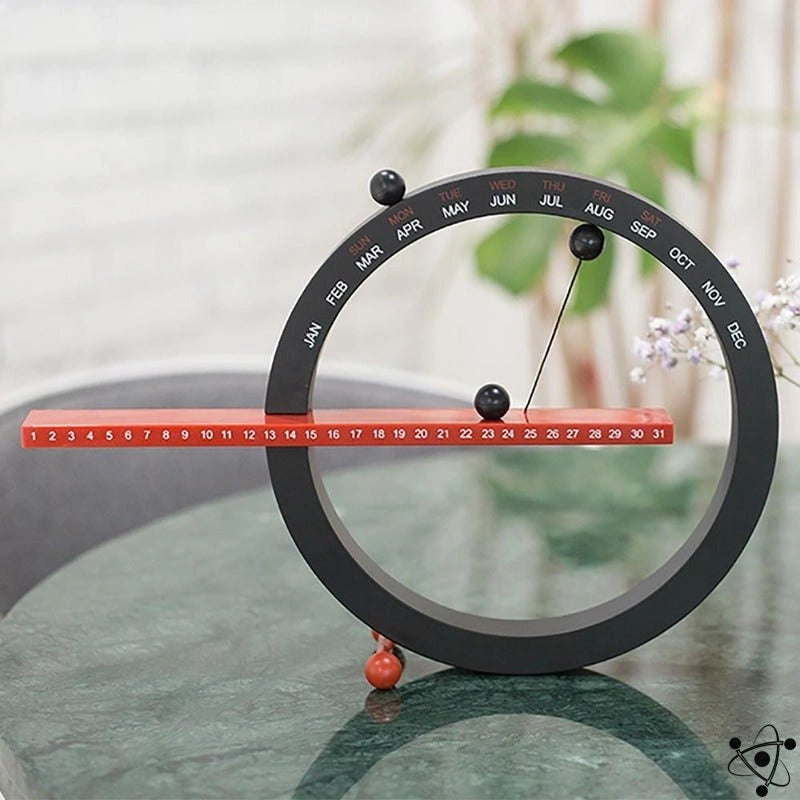 Magnetic Perpetual Calendar - Durable and Modern Desk Accessory